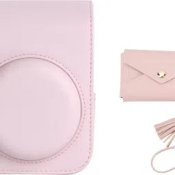 Zikkon Instax Mini 12 Protective Camera Case with Film Storage sleeve pouch Camera Bag-image-5