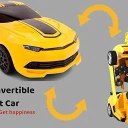 vrion Remote Control Robot Car 2 in 1 car to Robot Convert I Assorted Colour and Model image 3