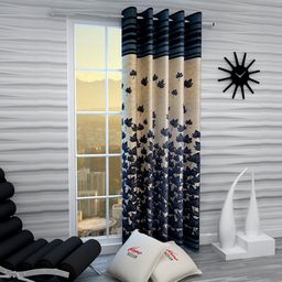 home sizzler 153 cm (5 ft) Polyester Semi Transparent Window Curtain Single Curtain-picture-2
