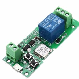 WiFi Wireless Smart Switch Relay Module for Smart Home 5V 5V/12V?Ba applied to access control, turn on PC, garage door (5v) Electronic Components Electronic Hobby Kit-image-48