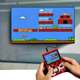 NKL Led Screen Retro Classic Console Video Game Colourful Portable Best For Kids 07 8 GB with Super Mario, DR Mario, Mario, Contra, Turtles, Tank, Bomber Man, Aladdin, Total 400 Games-30