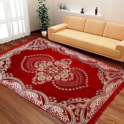 Multicolor Cotton Carpet-image-94
