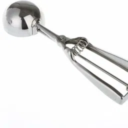 Easy Handheld Multi Use Stainless Steel Ice Cream Scooper| Ice Cream Serving Spoon Scooper (Stainless Steel) Stainless Steel Ice-cream Spoon-image-0