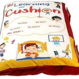 Baby Learning Printed Velvet Pillow/Cushion/Toys/Soft Toys/Toddler Pillow Cotton Animals, Birds, Fruits, Nature Cushion Pack of 1-image-38