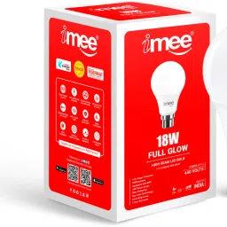 18 W Eye Safety Compliance Round B22 LED Bulb-36