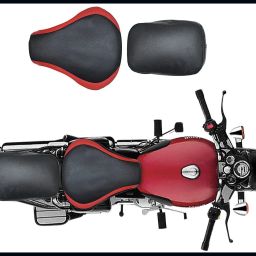 KBA-SCN15 Split Bike Seat Cover For Royal Enfield 500-image-34