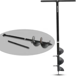 Post Hole Adjustable Auger 6 inch Dia Heavy Duty Single Blade Auger-image-26