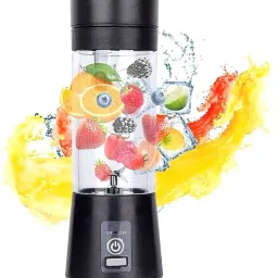Electric Fruit Juicer Maker USB Rechargeable Mini Juicer Mixer GrinderLQ428 350 W Juicer Mixer Grinder-image-8