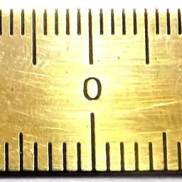 POCKET SCALE WITH 20 - 25 SCALING BRASS PATWARI SCALE Ruler-image-78