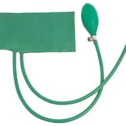 Cityhealth Bp Cuff Armlet Pure Natural Rubber With Green Bulb And Valve Bp Monitor Cuff-image-6