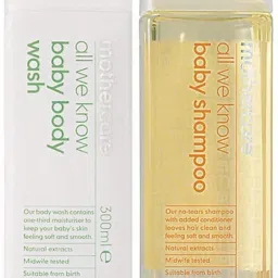 All We Know Baby Body Wash & Baby Shampoo | Dermatologically tested ( Combo )-image-32