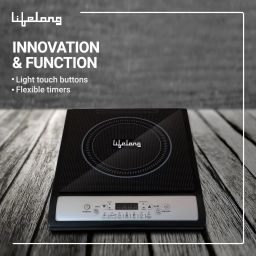 lifelong 1400 W Induction Cooktop Push Button image 4