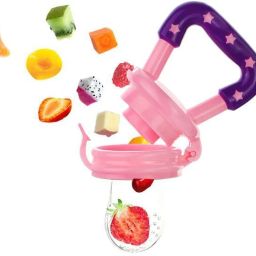 mmshopy Fruit and Food Nibbler & Feeding Pacifier 1A Feeder image 4