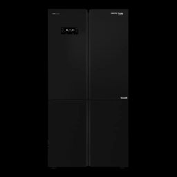VOLTAS beko 626 Litres Frost Free Side by Side Refrigerator with Neo Frost Dual Cooling (RSB64GF, Glass Black)-image-2