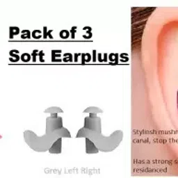 Soft Reusable for swimming, watersports, Bathing Ear Plug-picture-17