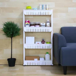 Plastic Kitchen Trolley-image-3