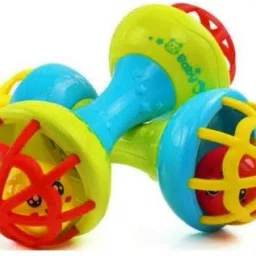 Baby Dumbbell Rattles Bell Toy Bath Toy Safe Non-Toxic Rattle-image-92