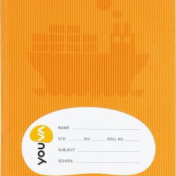 Youva Full Bound 15.5x18.8 cm Brown Regular Notebook Four Line 172 Pages-image-56