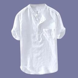 Men Solid Cotton Blend Straight Kurta-image-44
