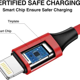 Bestor USB Type C Cable 2 A 1.2 m Multi Charging Cable 4ft 3 in 1 Nylon Braided Multiple Fast for Android, iOS and Devices USB Port Connectors Tablets And More image 4