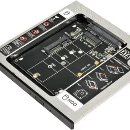 LipiWorld 9.5mm M.2 NGFF/mSATA SSD to SATA 2nd SSD 2.5 inch 9.5 Caddy SATA,MSATA NGFF B/M-Key SSD to Slimline SATA 13Pin Caddy Case-image-20