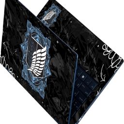 Anweshas Full Body Laptop Skin For 14 to 15.6 inch Laptop - Attack on Titans Anime AT1 Self Adhesive Stretched Vinyl Laptop Decal 15.6-image-43