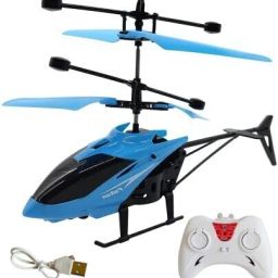 Plastic Induction Type 2-in-1 Flying Indoor Helicopter with Remote-image-88
