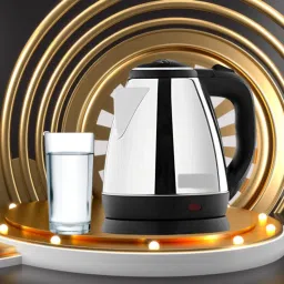 Electric Kettle with Stainless Steel Body, 1.5ltr for boiling Water,tea,EggsS162 Beverage Maker-image-50