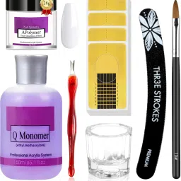 Acrylic Nail Extension Kit Monomer Liquid & Acrylic Nail Powder Set Nail Art Kit-image-28