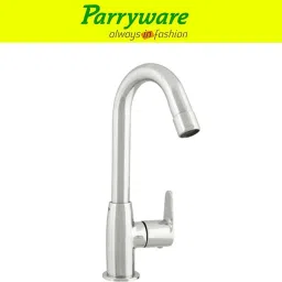 Uno Pillar Tap Swan neck for Wash Basin – Brass Body, set of 1 pic 138 Swan NeckPillar Tap for Wash Basin , Chrome Finish, Single Lever Faucet Pillar Tap Faucet-18