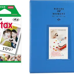 FUJIFILM Instax Mini 10X1 Sheets Instant Film with 128-sheet Cobalt Bluealbum for mini Film Roll-image-40