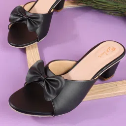 Women PT-452 Lightweight Comfort Summer Trendy Premium Stylish Party disigin Heels Sandal-image-12