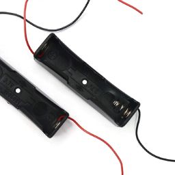 Pack of 2 18650 Button Top Single Battery holder with Wire Leads for lithium battery(2 pieces) Electronic Components Electronic Hobby Kit-image-27