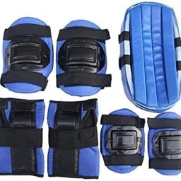 Kids Protective Skating Guard Set Blue ) (Small) 5 To 8 Years Skating Kit-image-33