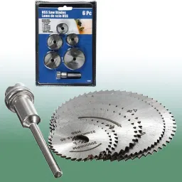Mini Drill Proxxon 6Pc Hss Mini Circular Saw Blades Cutting Disc Accessories Wood Cutter-14