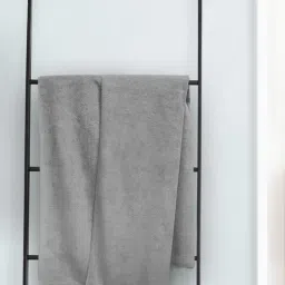 sassoon fab Grey Microfiber Solid 450 GSM Bath Towel-picture-18