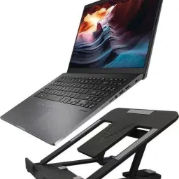 Eyuvaa Adjustable Laptop Stand with Laptop Holder with Free Phone Stand Laptop Stand-12