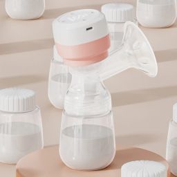 Electric Breast Pump, Suction & Massage Modes, Quiet, USB Rechargeable, Portable - Electric-image-66