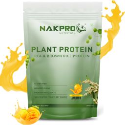 Vegan Plant Protein Powder | Pea & Brown Rice Protein | 24g Protein, 4.6g BCAA | Plant-Based Protein-image-29