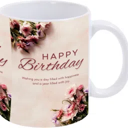 Happy Birthday Coffee mug for friend wife husband brother sister-121 Ceramic Coffee Mug-11