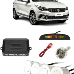 PKNA0105 White Car Reverse Parking Sensor with LED Display 4 Sensor PKNA0105 Parking Sensor-24