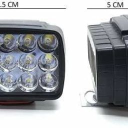 jagan kirpa 15Led Fog lamp 2pcs with On/Off Switch Car Fancy Lights image 2