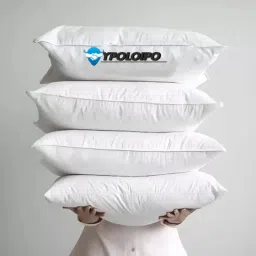 LUXURY Polyester Fibre Abstract Sleeping Pillow Pack of 4-3