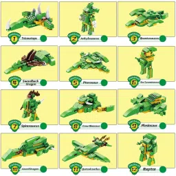 radhey preet Dinosaur Era or Mega Structure Construct Block Set RP191 image 4