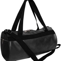 25 L Gym Duffel Bag - Black gym bag/sport/multipurposed bag/travel bag/kit bag(black) - Black-image-105