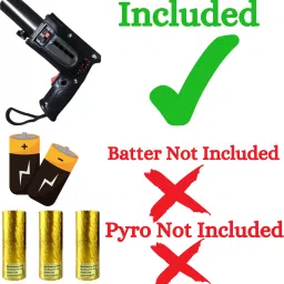 hgt Sparkler Gun for Private Parties Functions Pubs Events PACK OF 2 Diwali Gun image 2