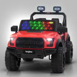 Bronco Rechargeable Jeep for Kids, Ride on Toy Kids Car with Bluetooth, Music Jeep Battery Operated Ride On-26