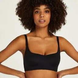 Scoop-Neck Non-Wired Demi Bra-picture-21