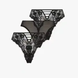 Pack of 3 Uma High-Leg Brazilian Briefs-image-22