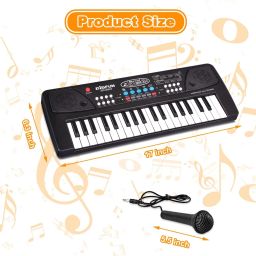 bhalala enterprise PIANIO 37 Keys BIGFUN Piano Keyboard For Kids With Microphone & DC Power Option Analog Portable Keyboard image 4